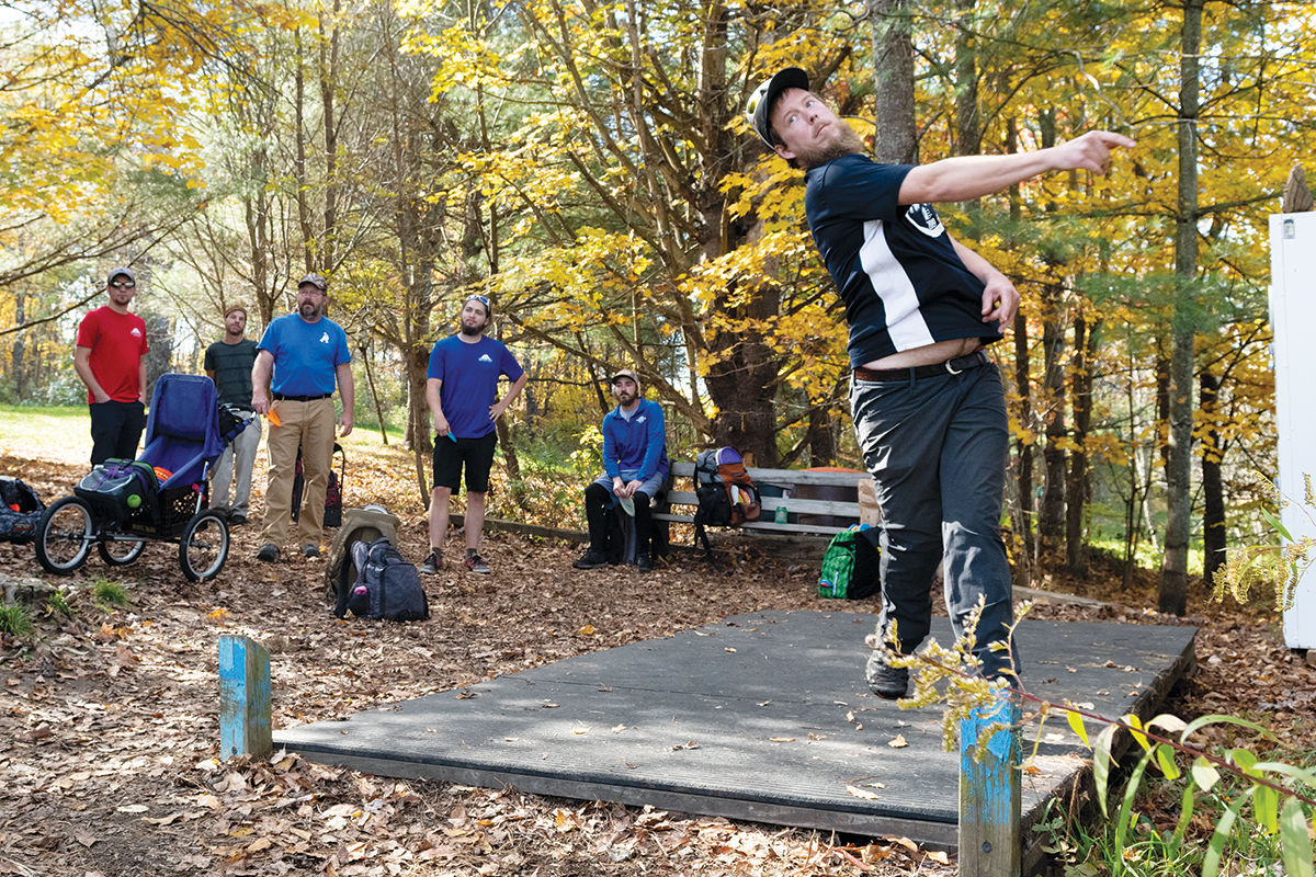 Center Chains disc golf course